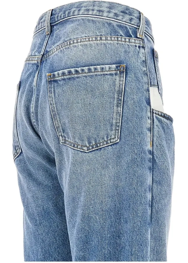 Blugi Straight leg jeans with dropped pockets - Img 4