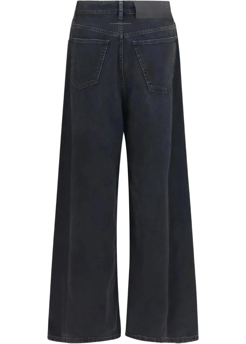 Blugi Straight-leg stretch denim Jeans - Img 4