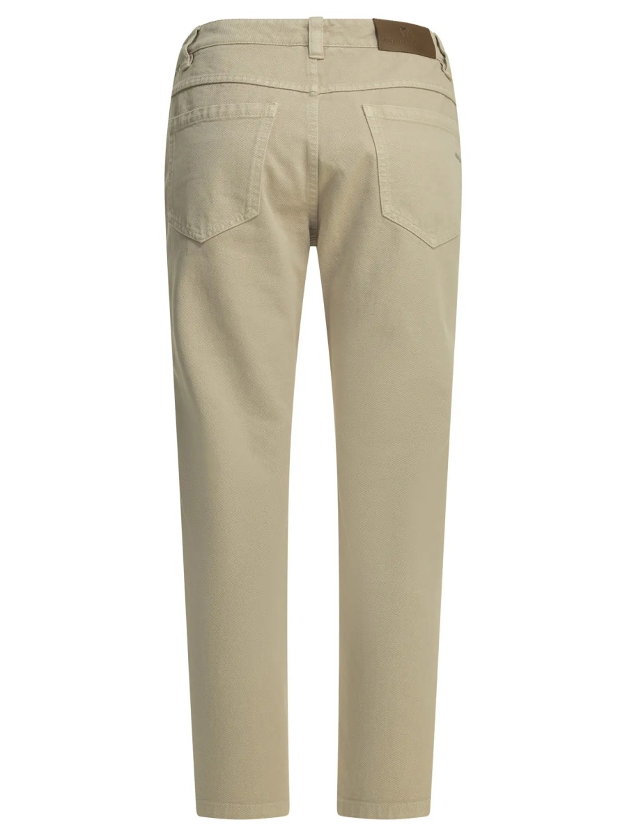Blugi "Straight Shiny Bartck" Straight Leg Jeans - Img 2