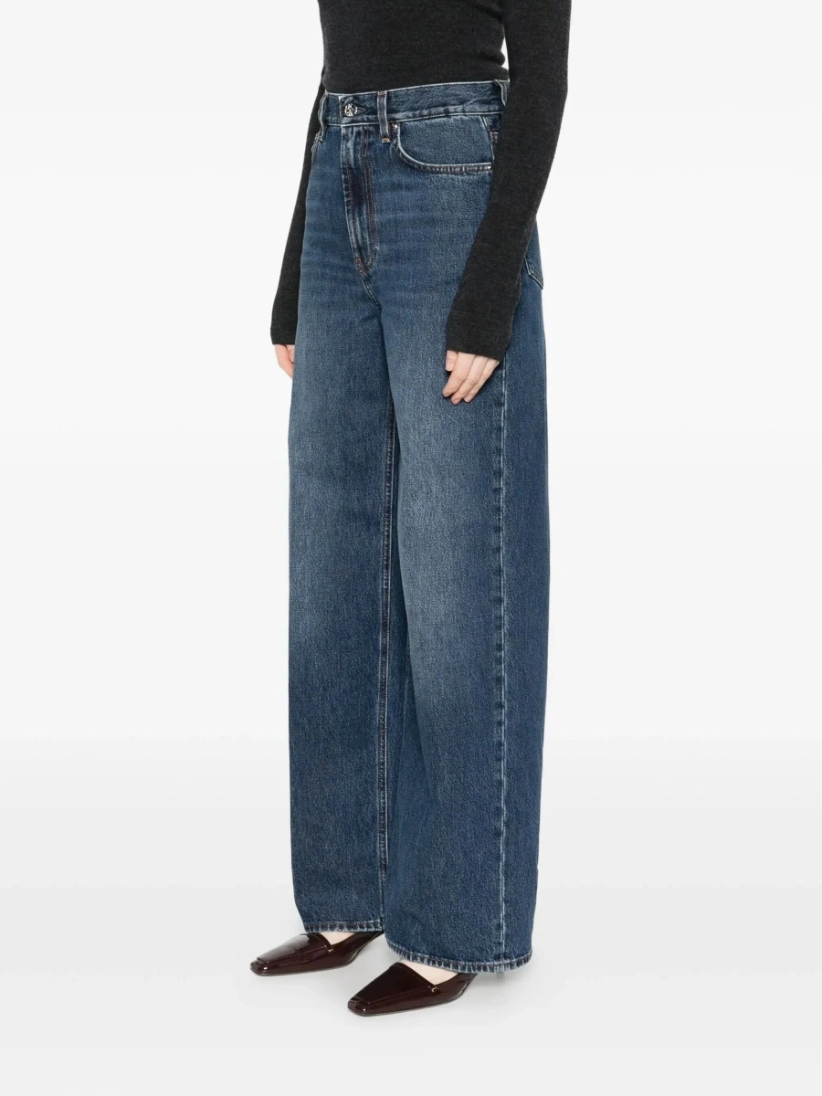 Blugi TOTÊME Wide leg jeans - Img 6