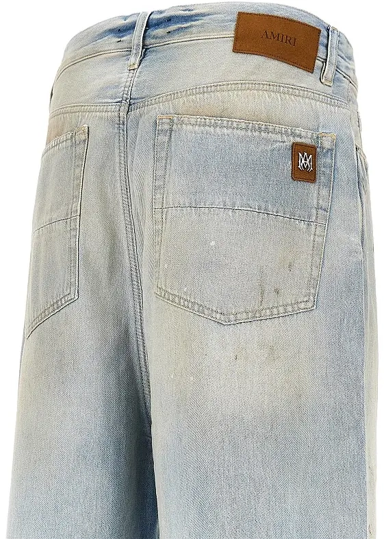 Blugi Used effect Baggy jeans - Img 4