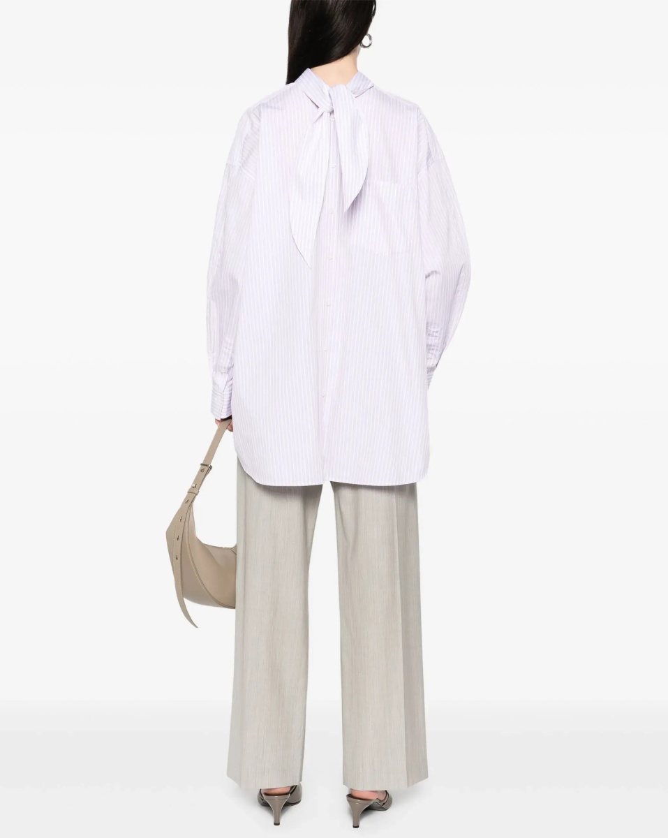 Bluza Blouse With Knotted Collar - Img 2