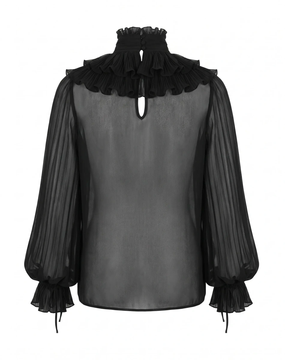 Bluza Blouse with ruffle details - Img 2