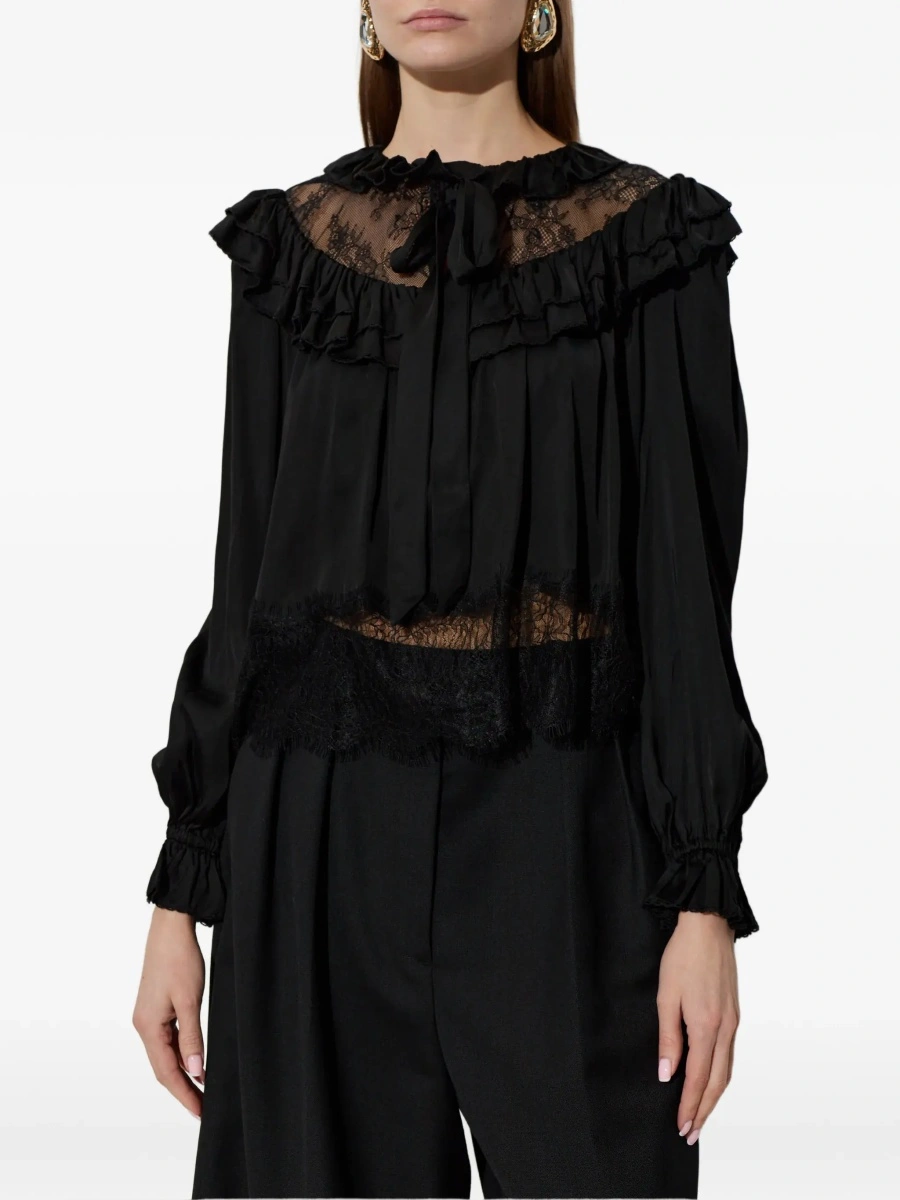 Bluza Blue In Lace. - Img 4
