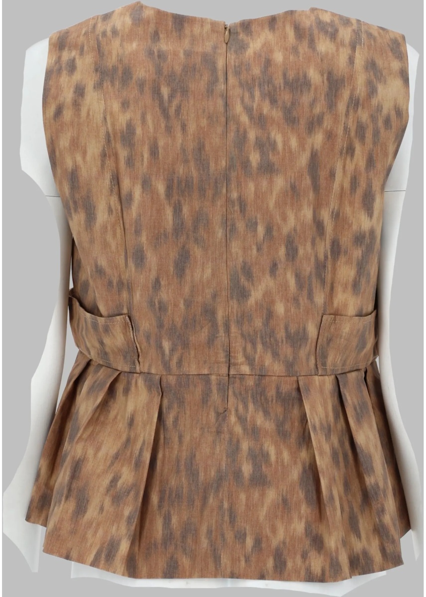 Bluza Blusa In Cotone Con Stampa - Img 2