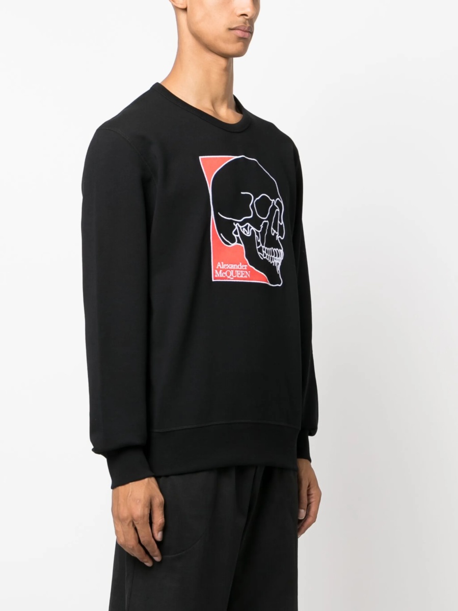 Bluza de trening Alexander McQueen neagra - Img 3