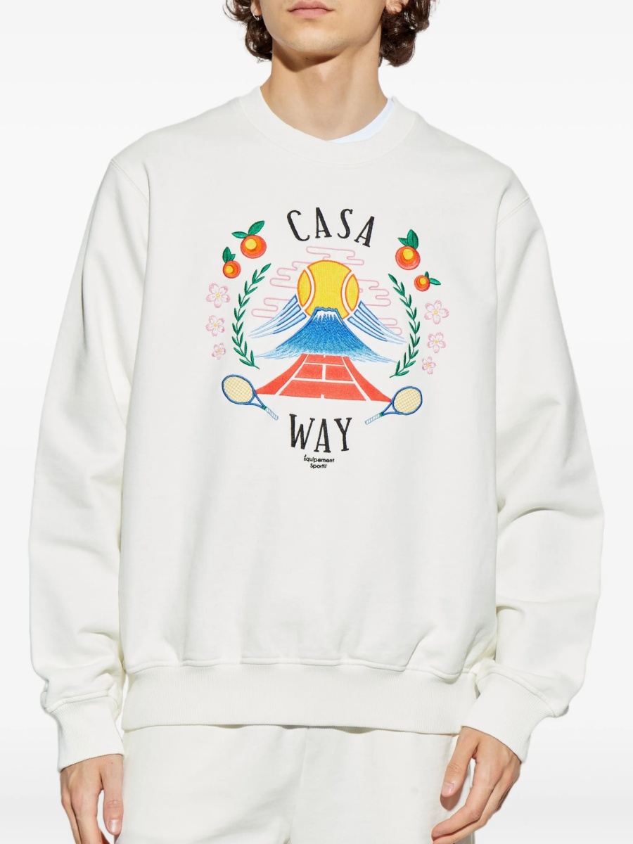 Bluza de trening Casablanca alba - Img 3