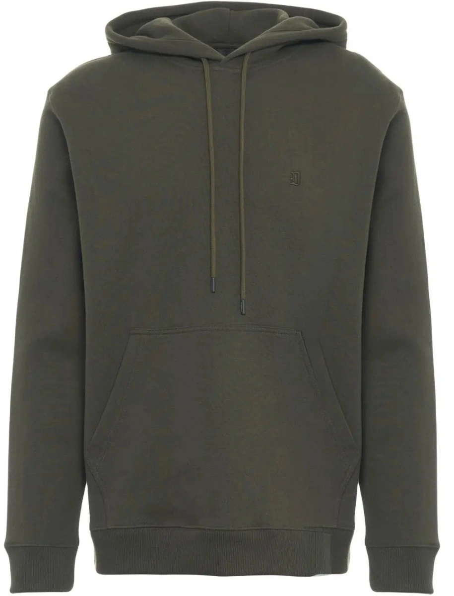 Bluza de trening Dondup verde din bumbac - Img 2