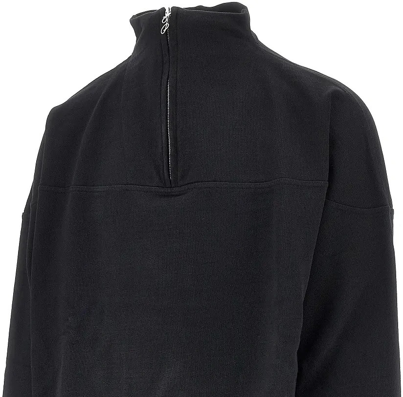 Bluza de trening JACQUEMUS neagra 'Rond Carré' - Img 2