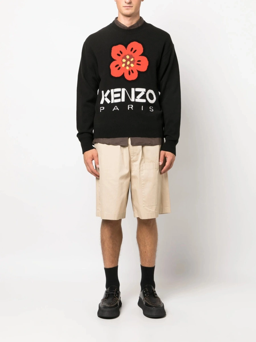 Bluza de trening Kenzo neagra - Img 2