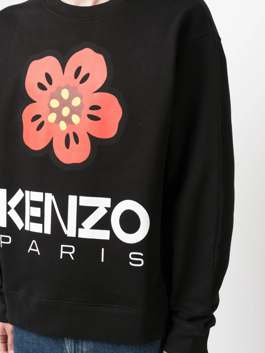 Bluza de trening Kenzo neagra - Img 5