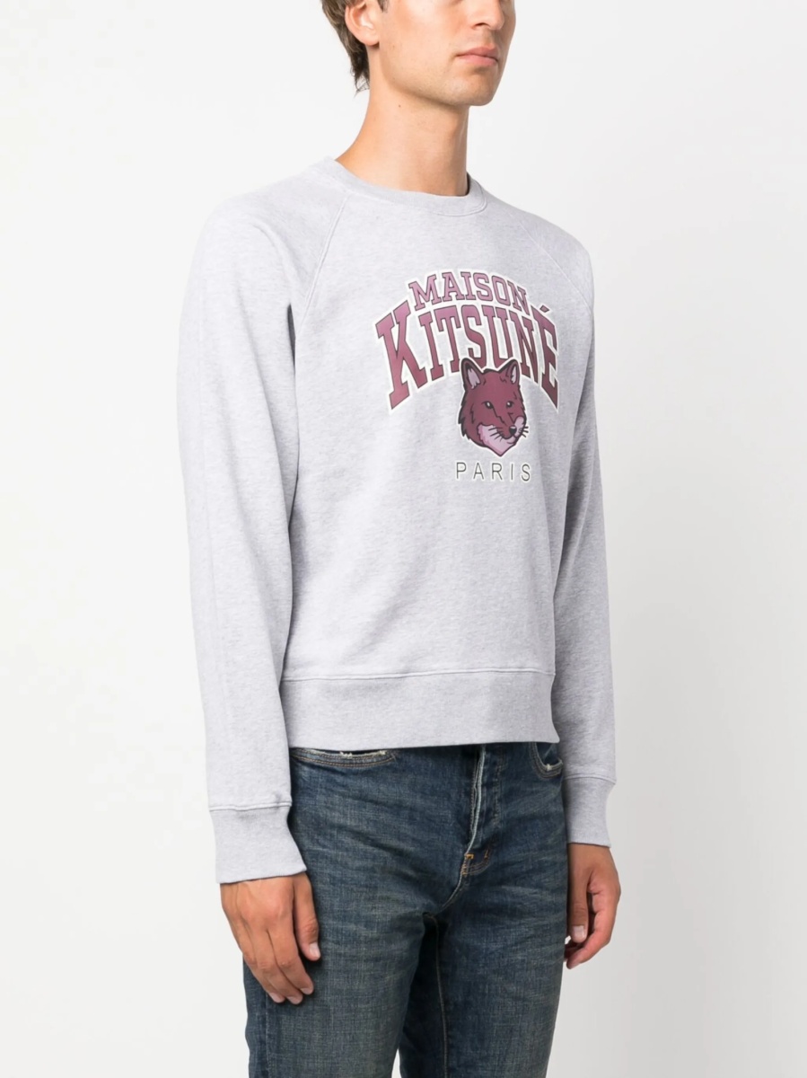 Bluza de trening MAISON KITSUNÉ gri - Img 3