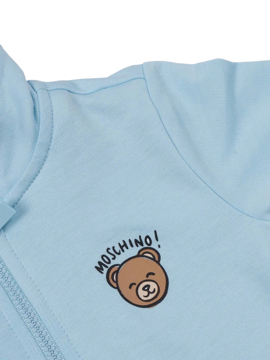 Bluza de trening Moschino albastra - Img 3