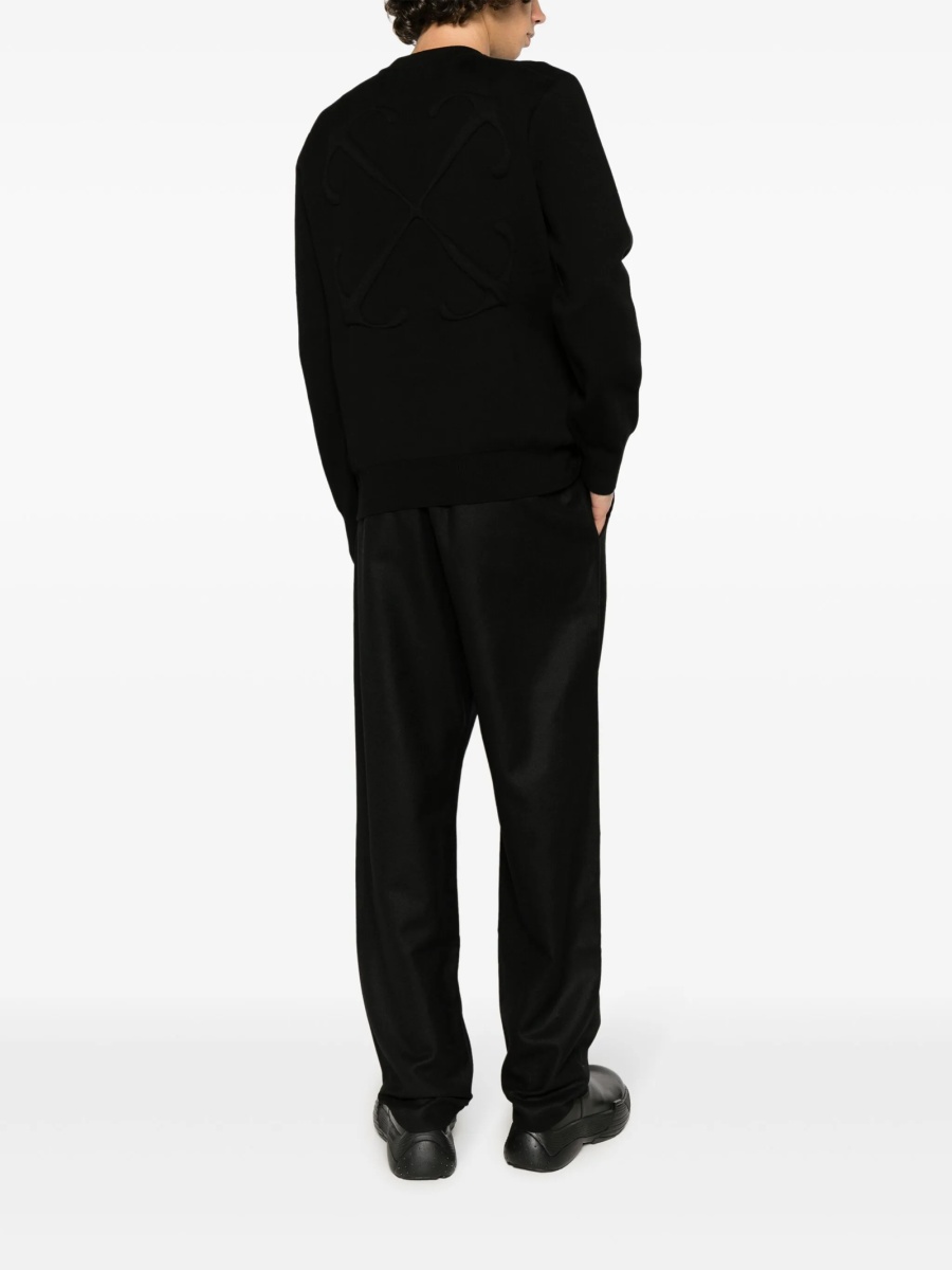 Bluza de trening Off-White neagra - Img 2