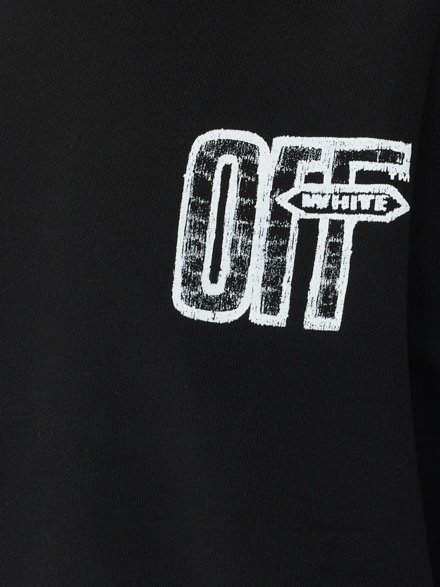 Bluza de trening Off-White neagra - Img 3