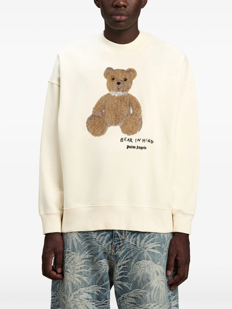 Bluza de trening Palm Angels Bear neutra - Img 3