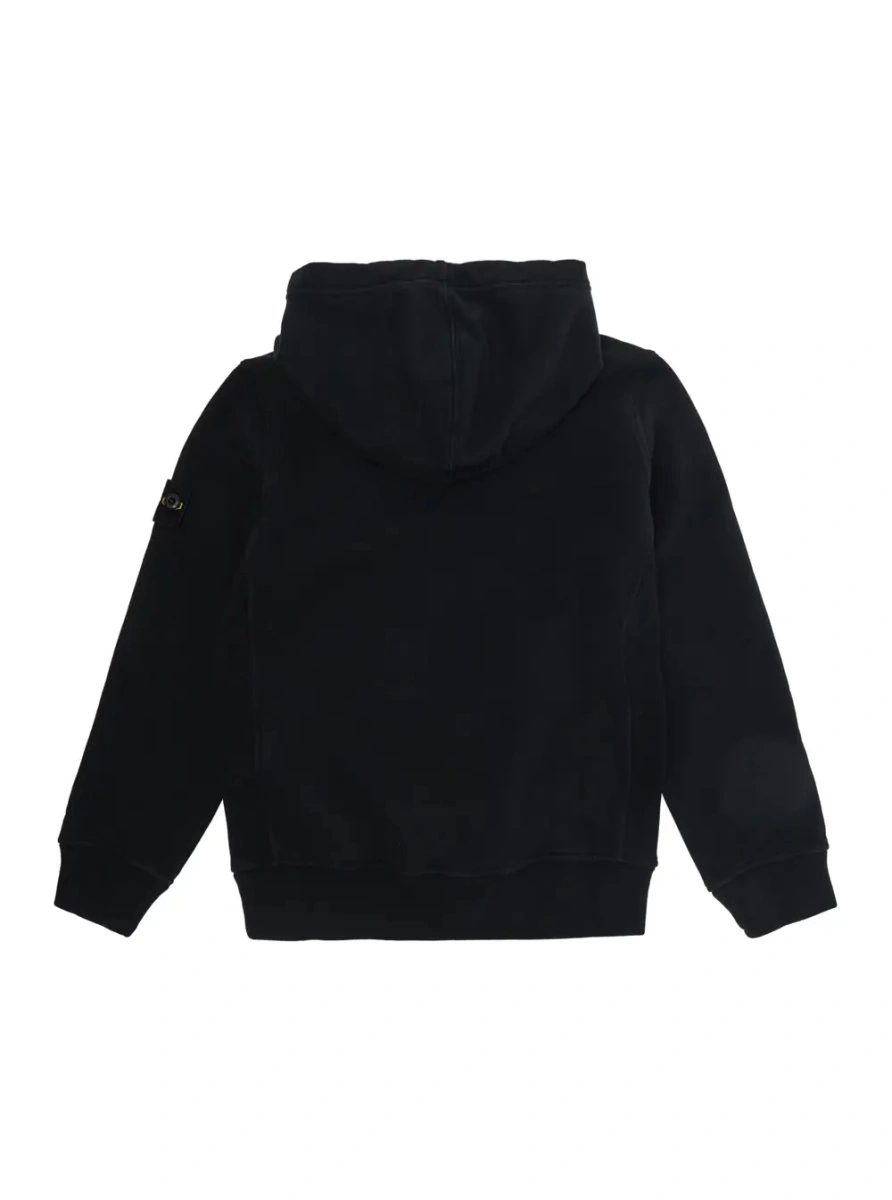 Bluza de trening Stone Island neagra din bumbac - Img 2