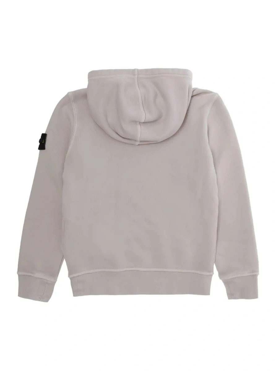 Bluza de trening Stone Island roz din bumbac - Img 2