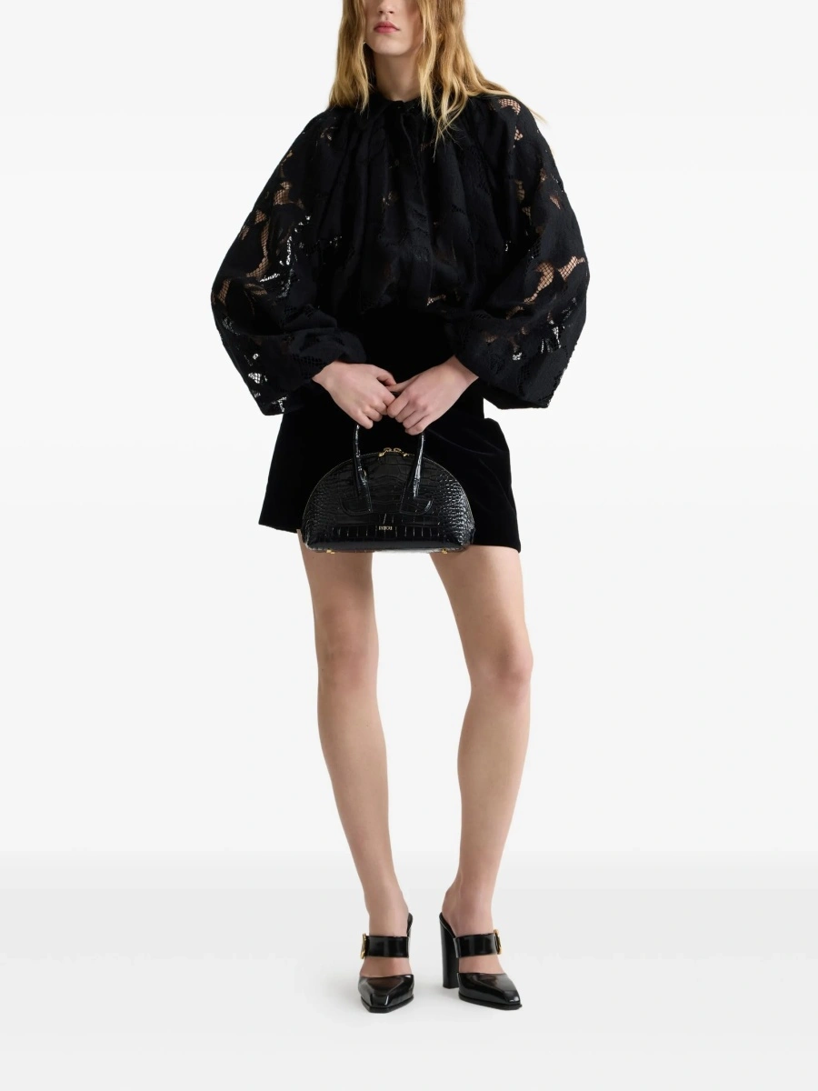 Bluza Patou neagra din bumbac organic - Img 2