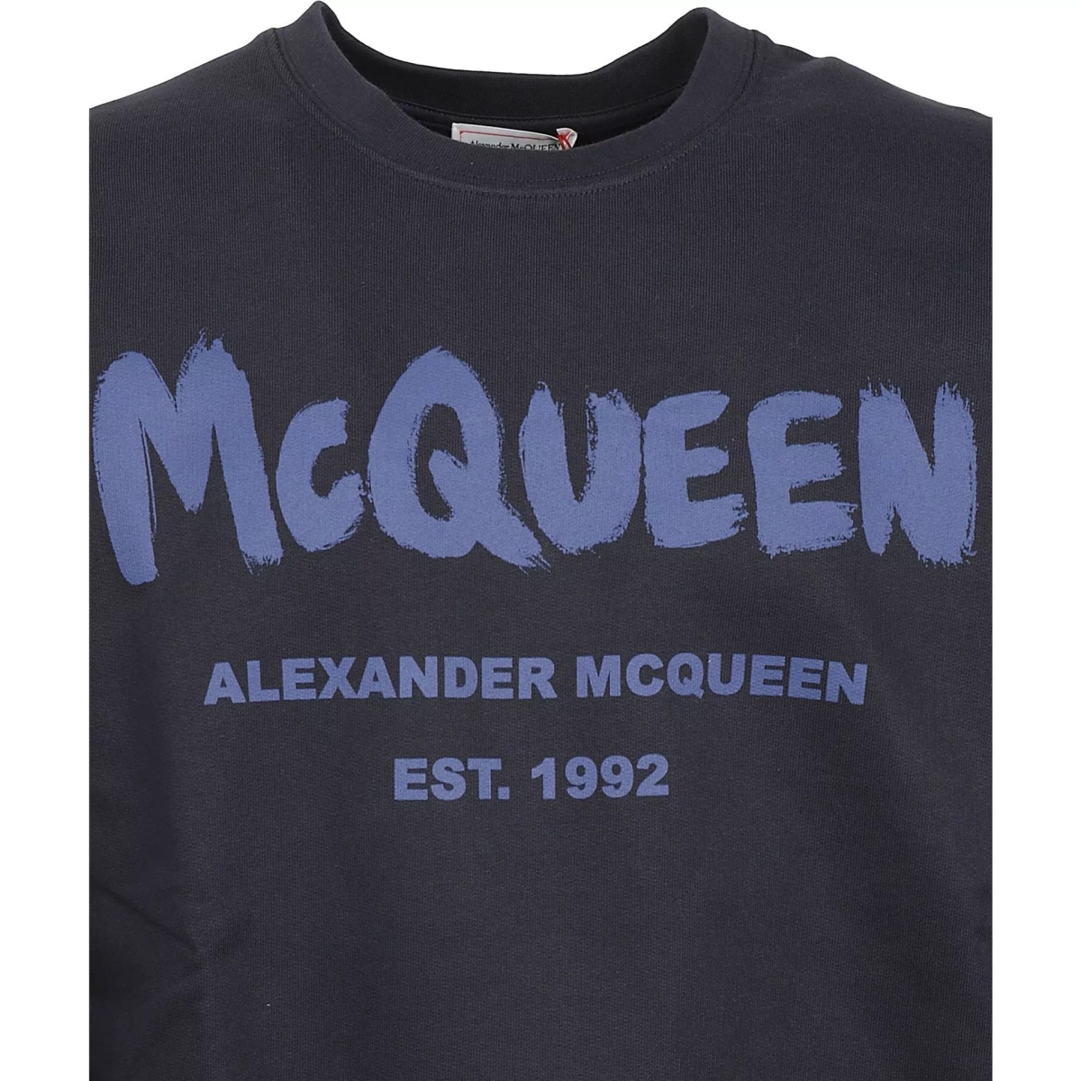 Bluza trening Alexander Mcqueen Cotton Logo Sweatshirt - Img 3