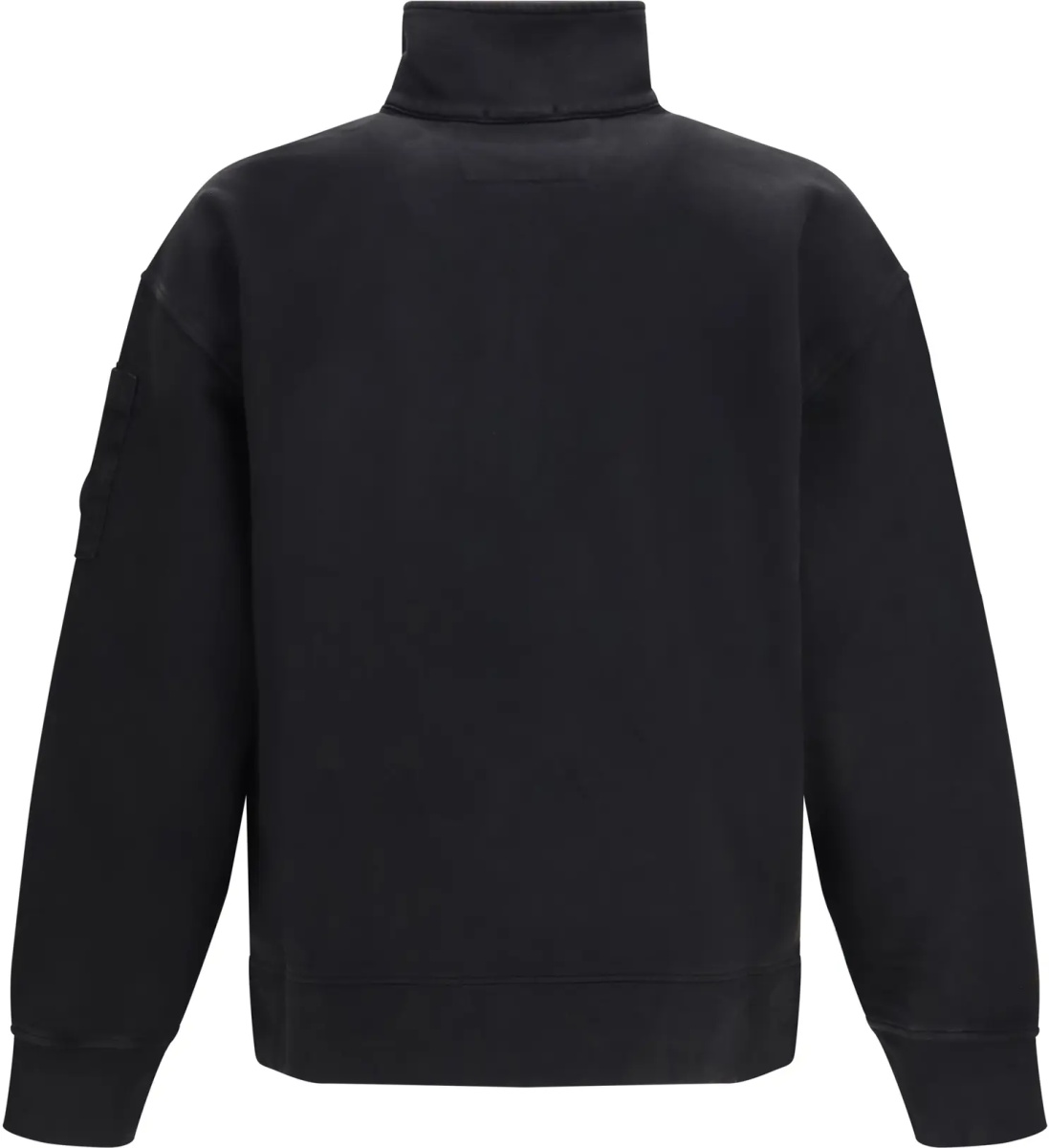 Bluza trening Brushed and sueded diagonal-weave cotton fleece Sweatshirt - Img 2
