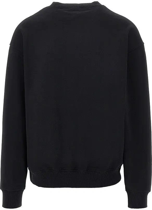 Bluza trening Neck logo print crewneck sweatshirt - Img 3