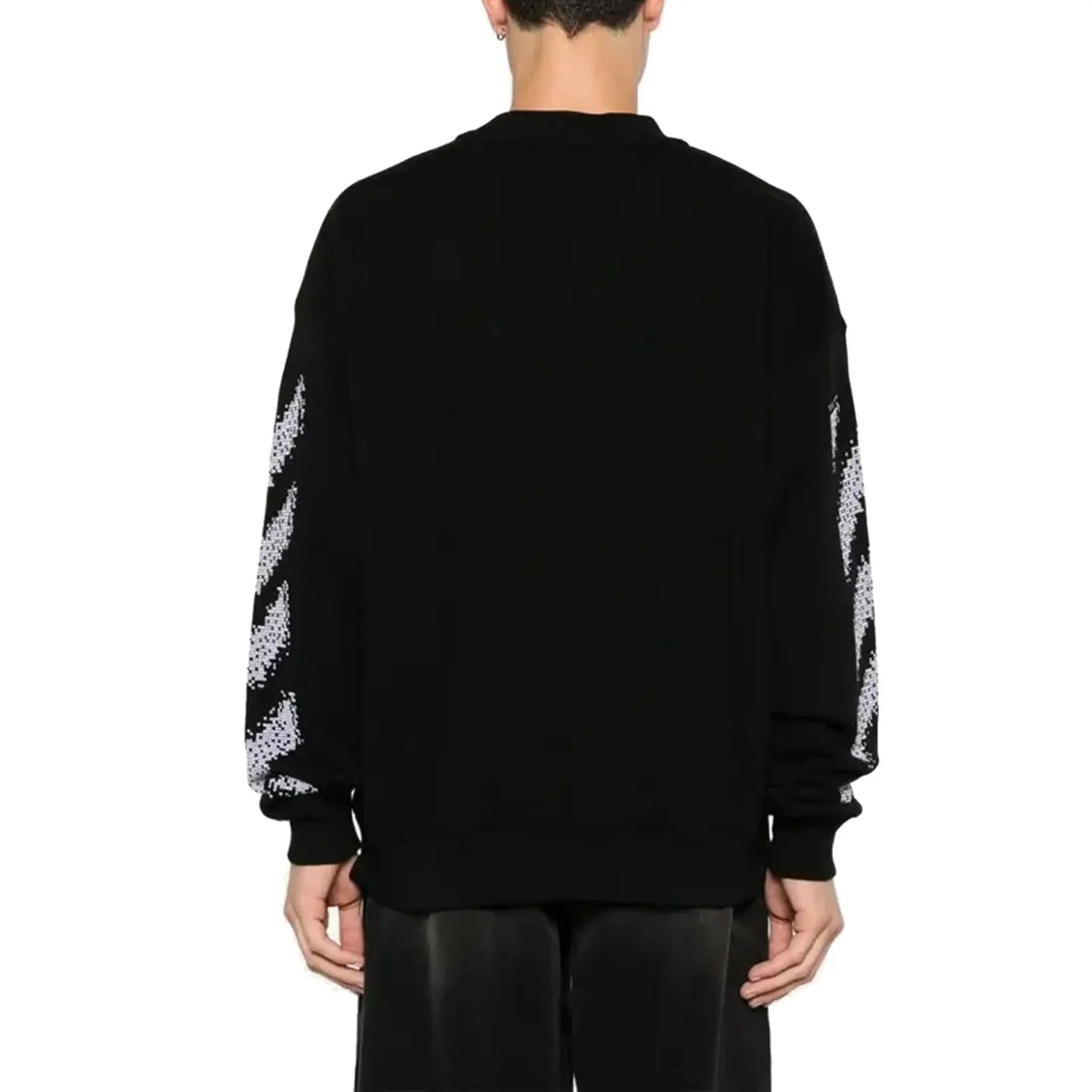 Bluza trening Off White Pixel Diag Sweatshirt - Img 3