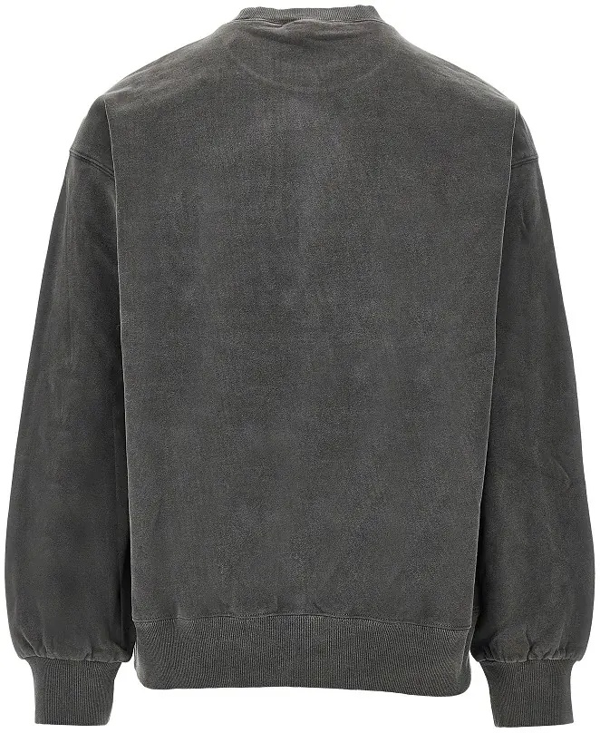 Bluza trening 'Vista' bleached-out crewneck sweatshirt - Img 3