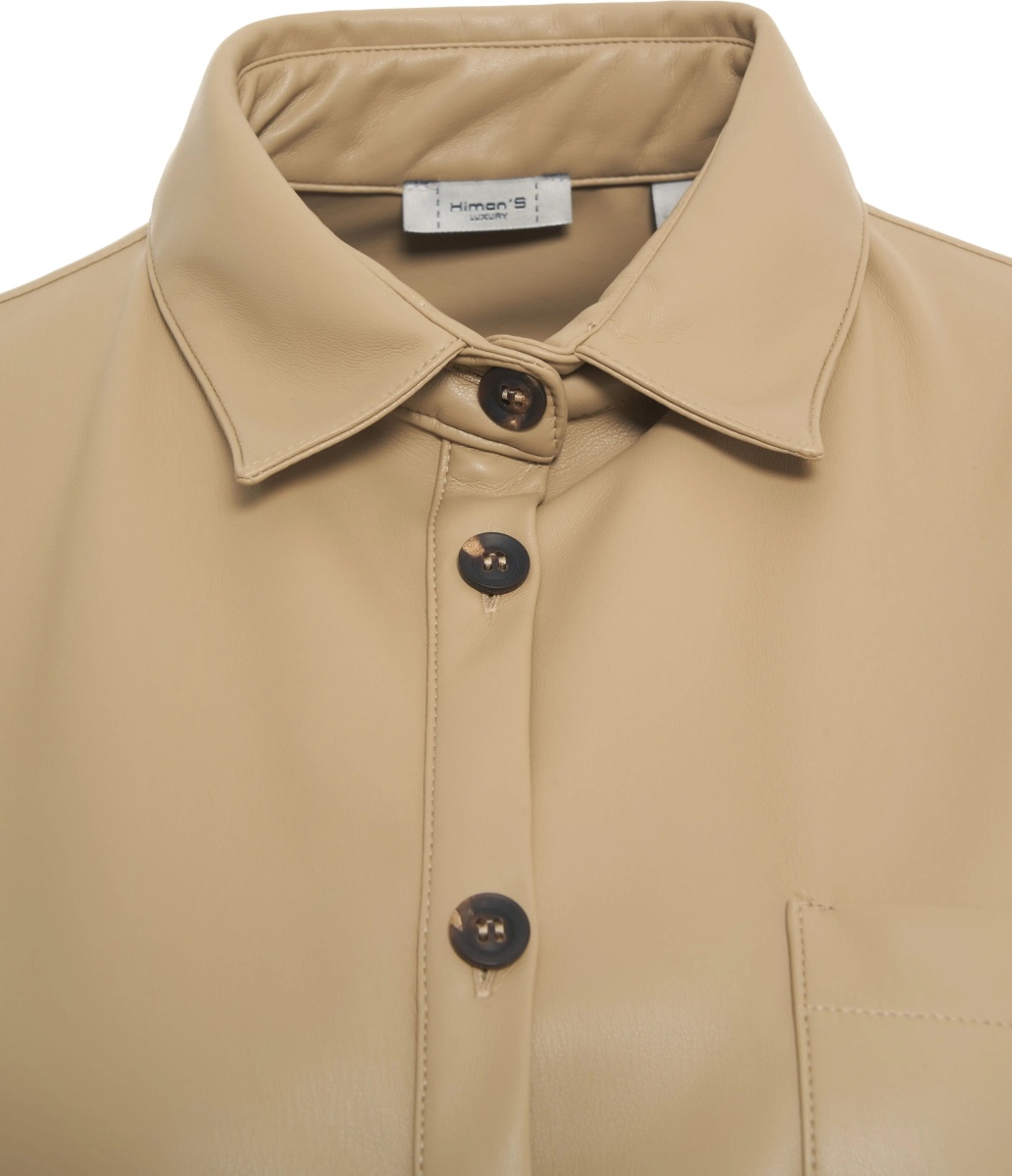 Bluze Shirt in leather look - Img 4