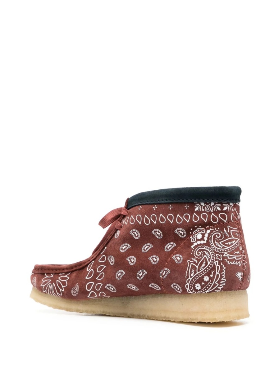 Bocanci Clarks maro din piele intoarsa - Img 3