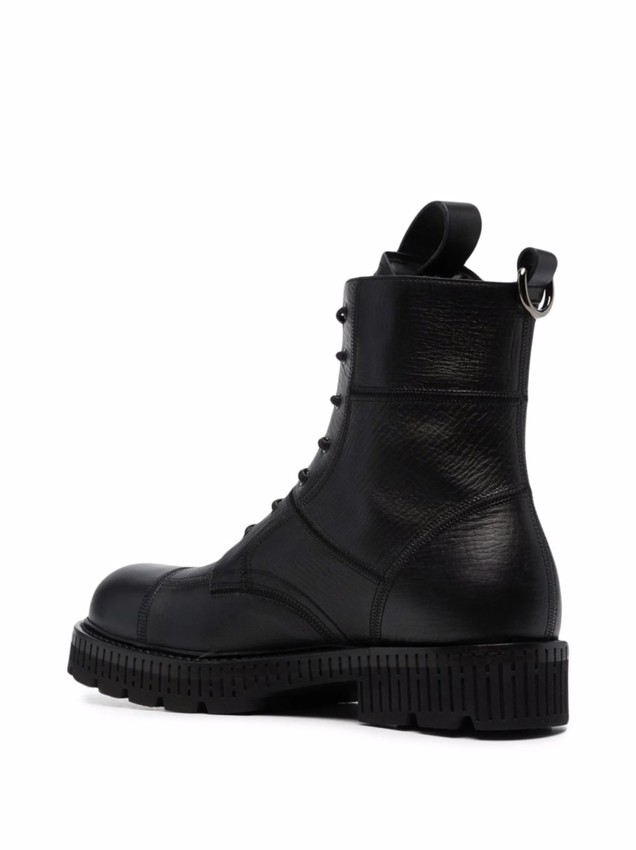Bocanci Dolce &amp; Gabbana negri din piele - Img 3