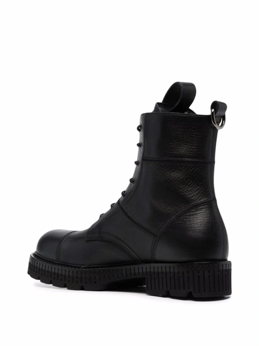 Bocanci Dolce &amp; Gabbana negri din piele - Img 3