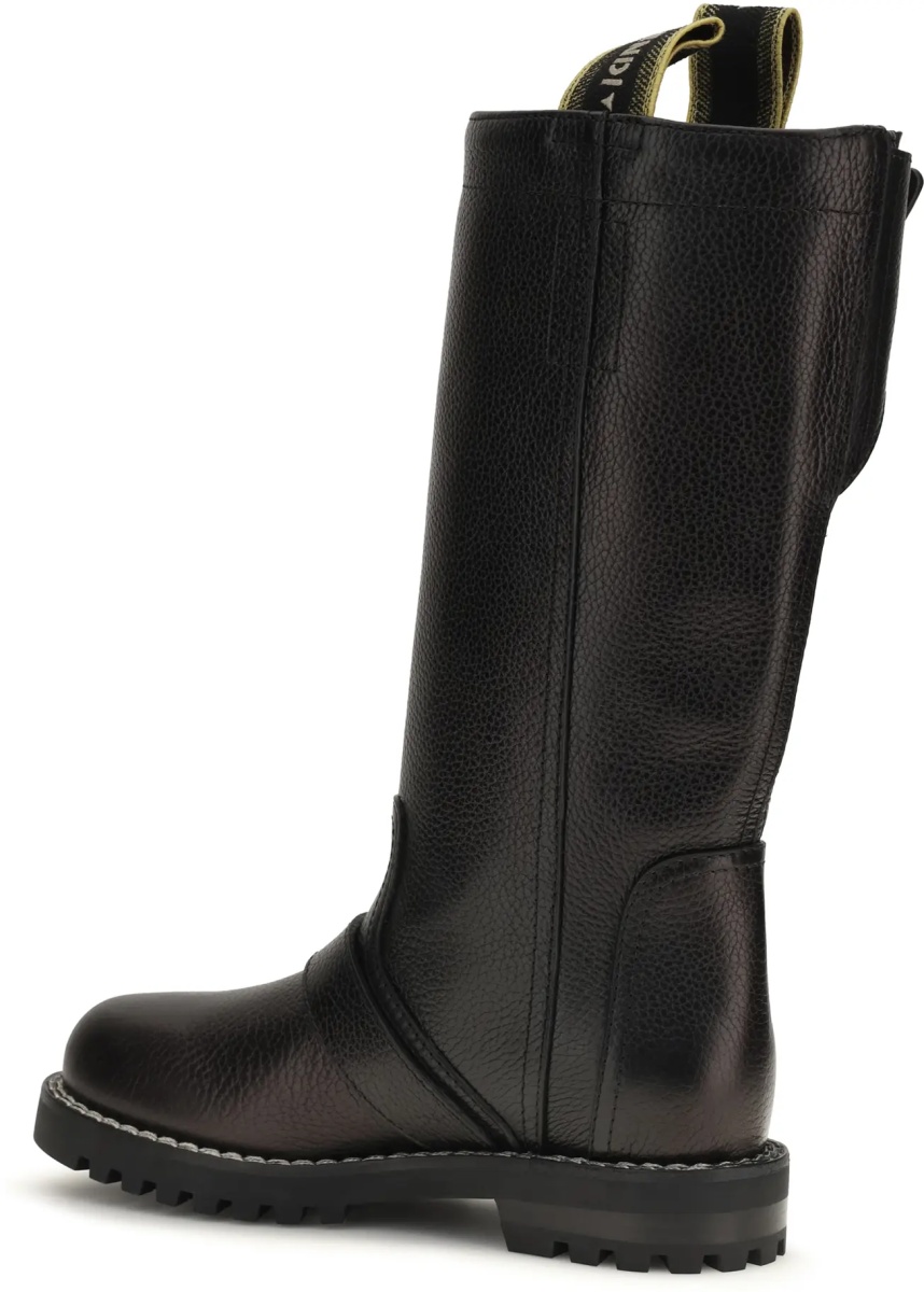 Bocanci Glossy calfskin Biker Boots - Img 3