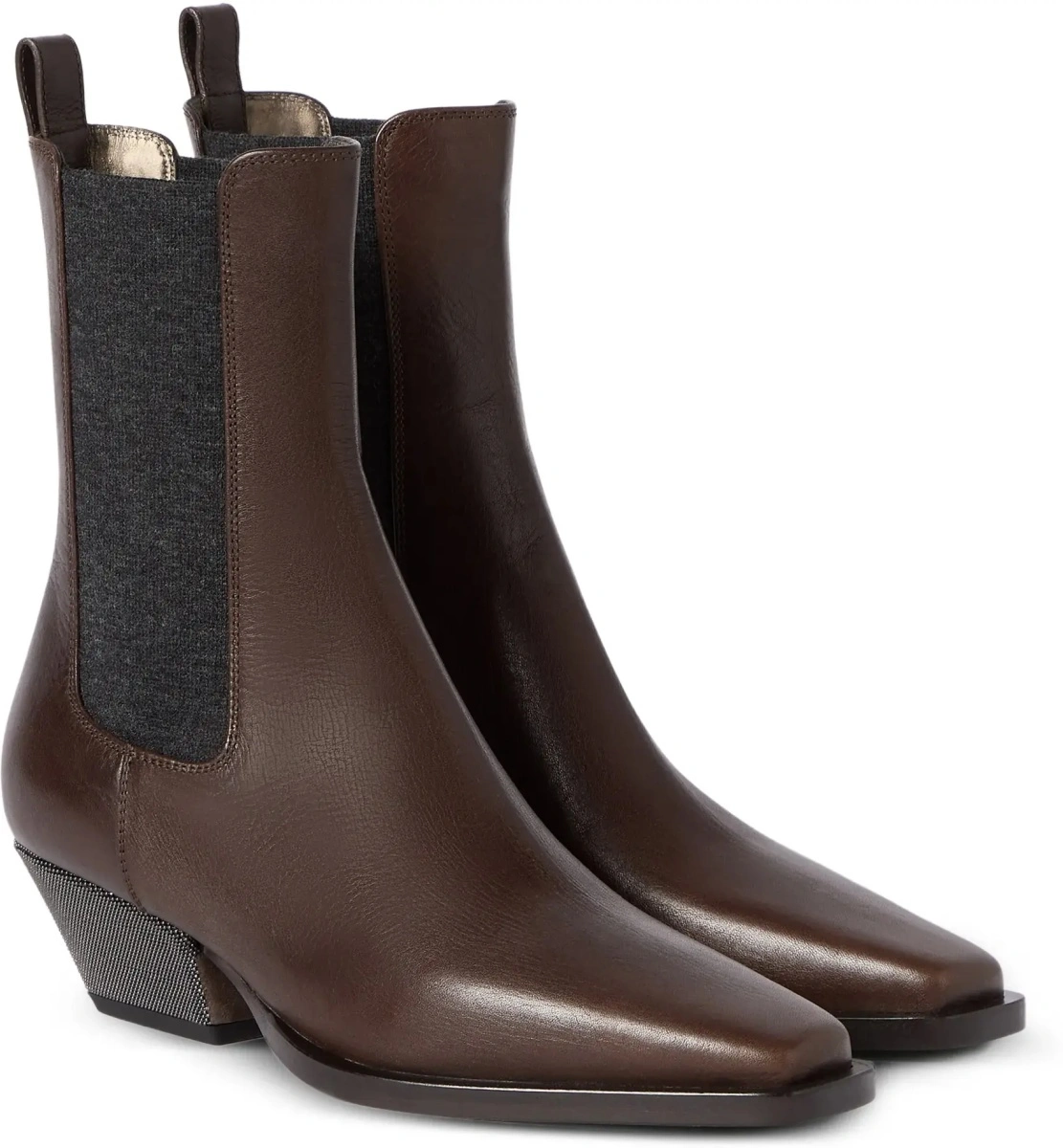Bocanci Leather ankle Boots - Img 4