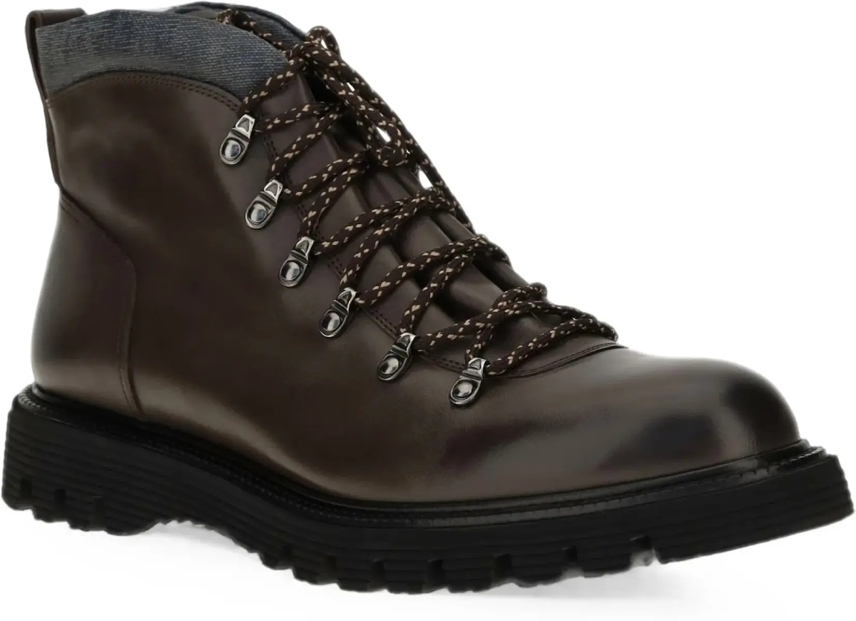 Bocanci Leather lace-up Boots - Img 4