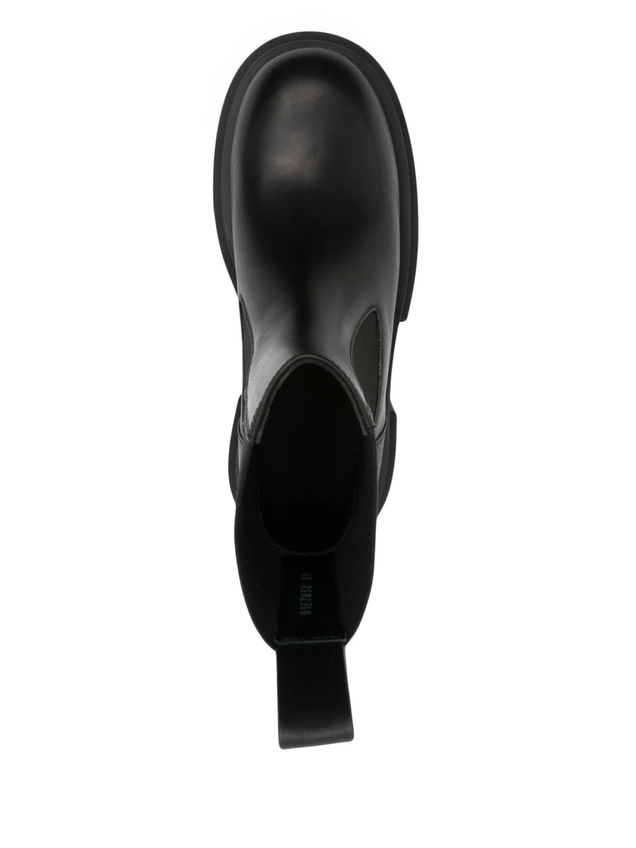 Bocanci Rick Owens negri din piele - Img 4