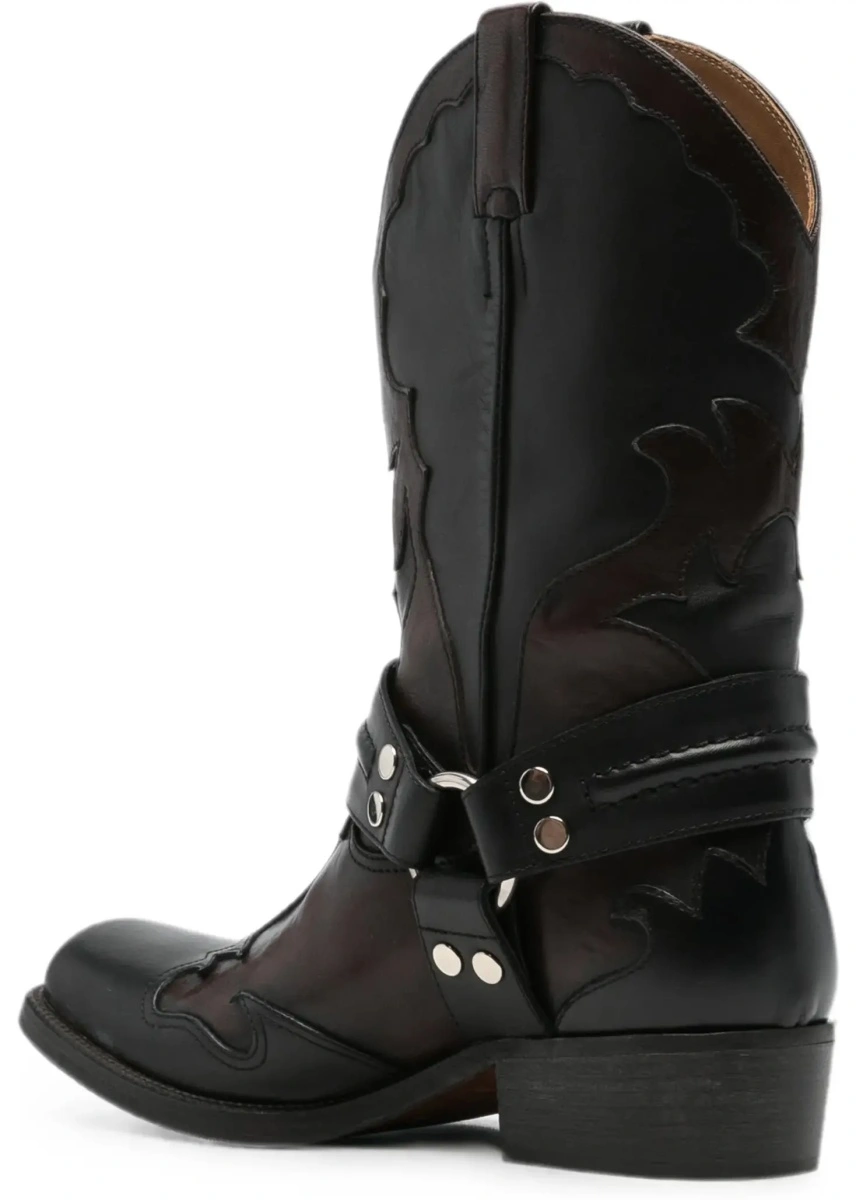 Bocanci Sylvester leather Cowboy Boots - Img 5