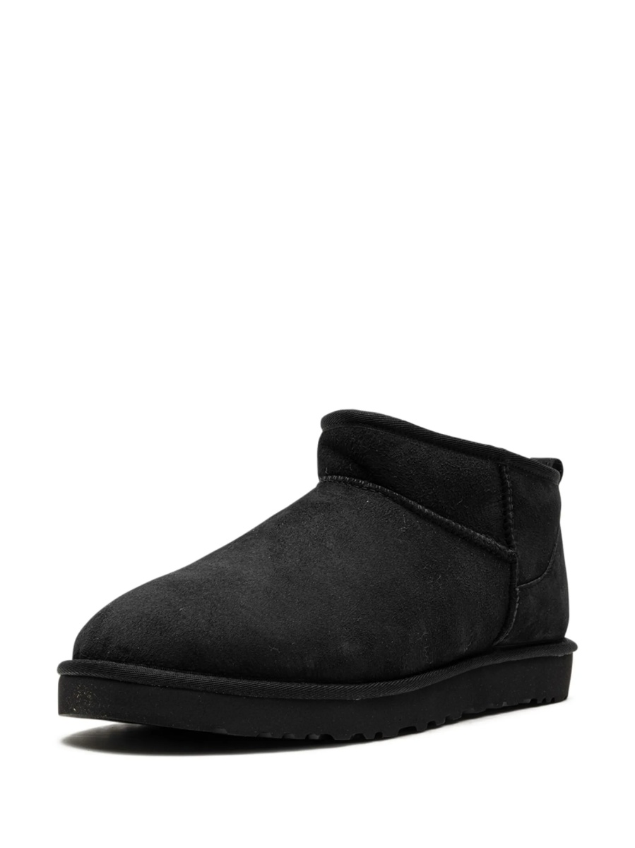 Bocanci UGG negri din piele intoarsa - Img 3
