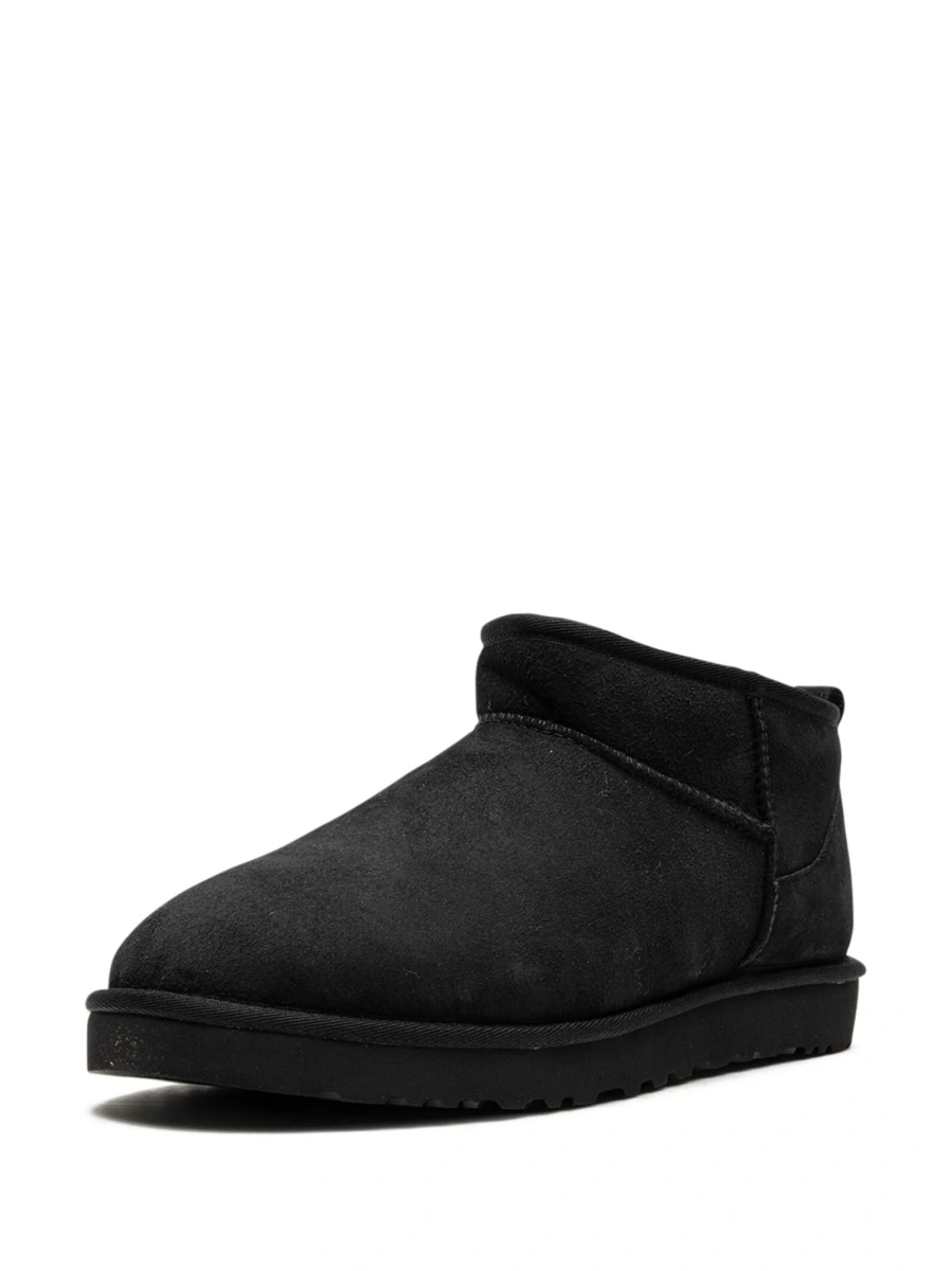 Bocanci UGG negri din piele intoarsa - Img 3