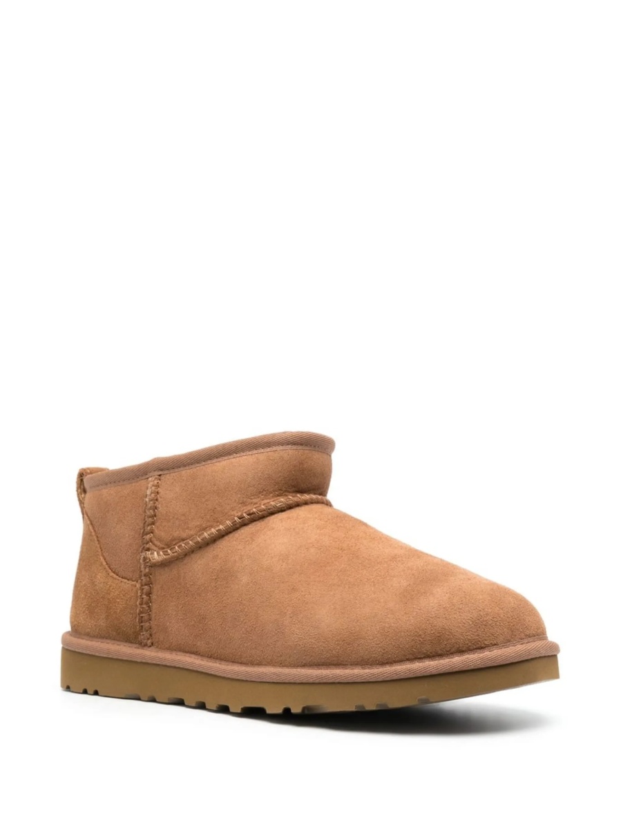 Bocanci UGG neutri din piele - Img 2