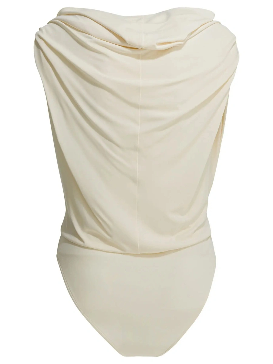 Body-uri Draped bodysuit with hood - Img 2