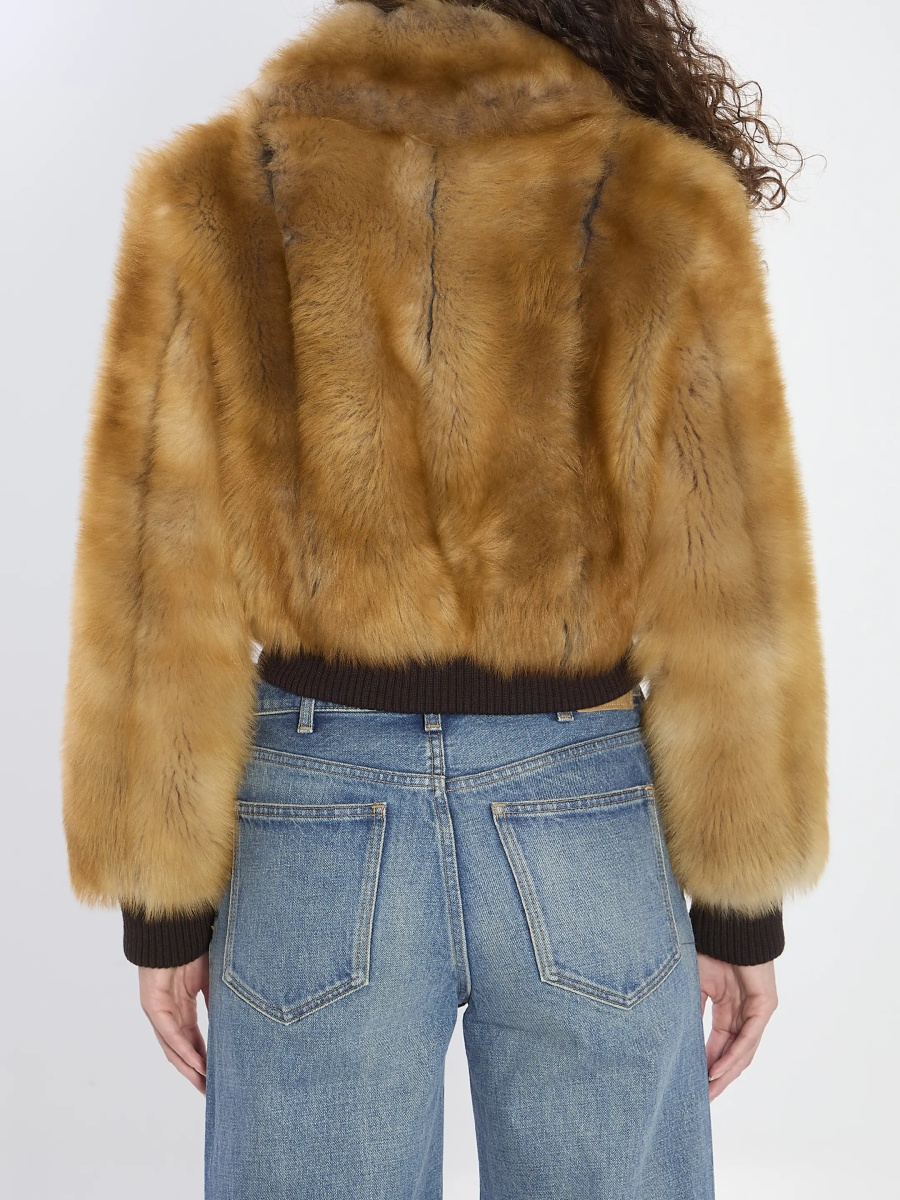 Bomber Bomber Jacket In Shearling - Img 4