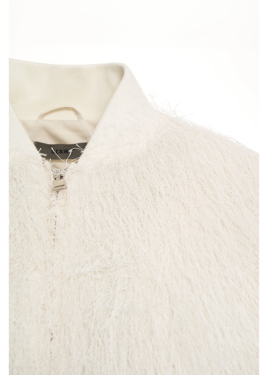 Bomber Bomber jacket with fringes - Img 4