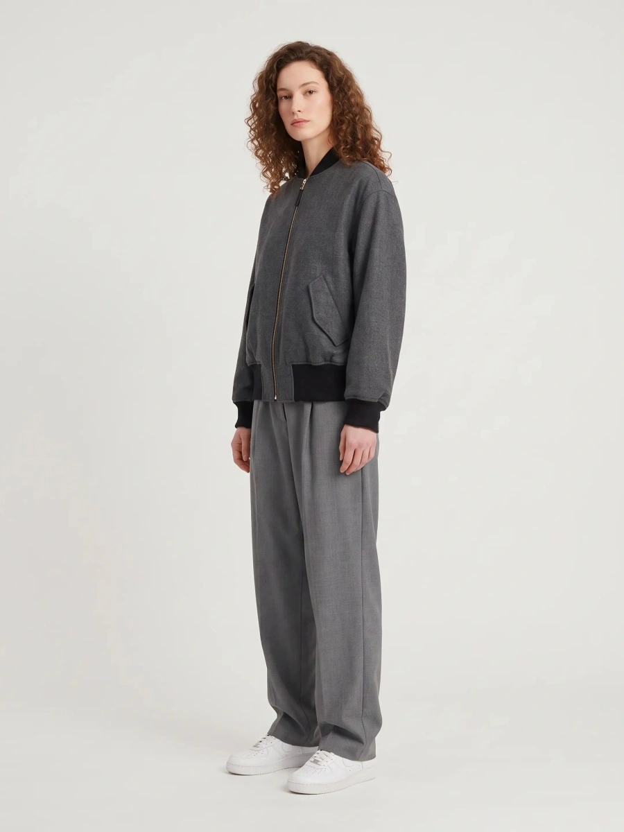 Bomber Dark Chevron Bomber Jacket - Img 2