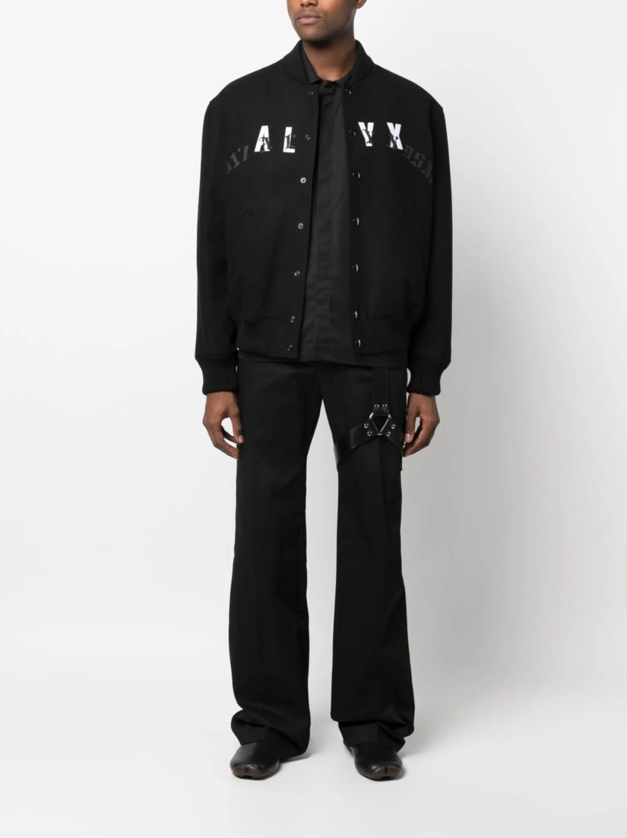 Bomber jacket 1017 ALYX 9SM neagra din lana si poliamida - Img 2