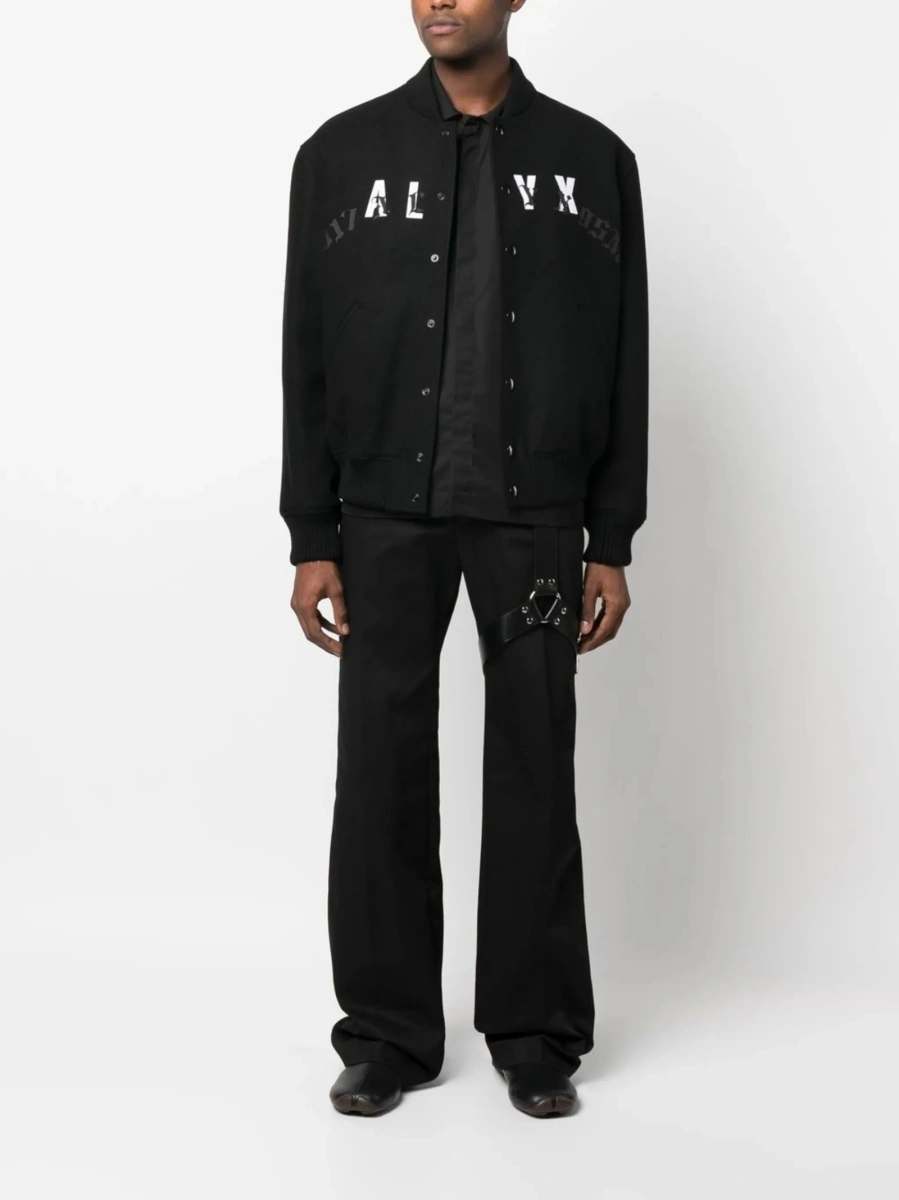 Bomber jacket 1017 ALYX 9SM neagra din lana si poliamida - Img 2