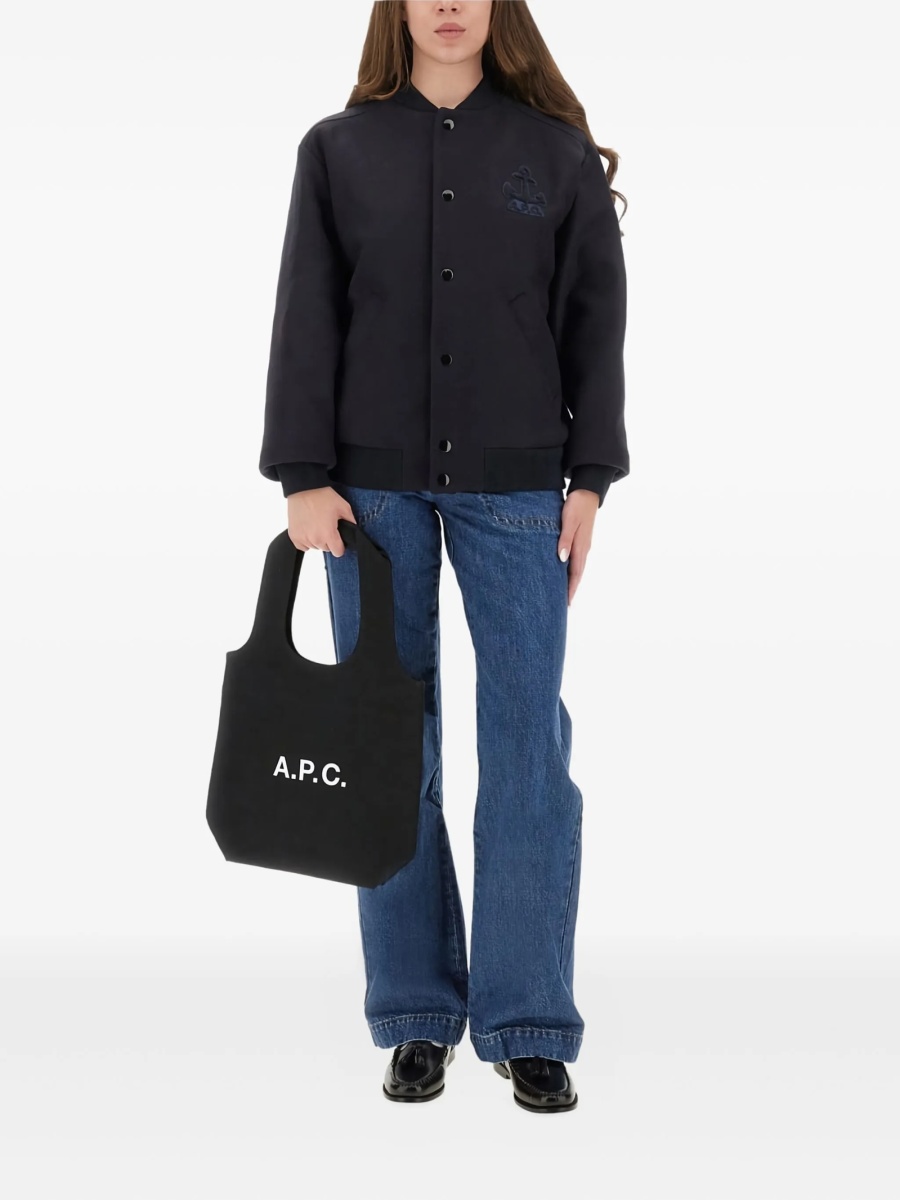 Bomber jacket A.P.C. albastra - Img 2