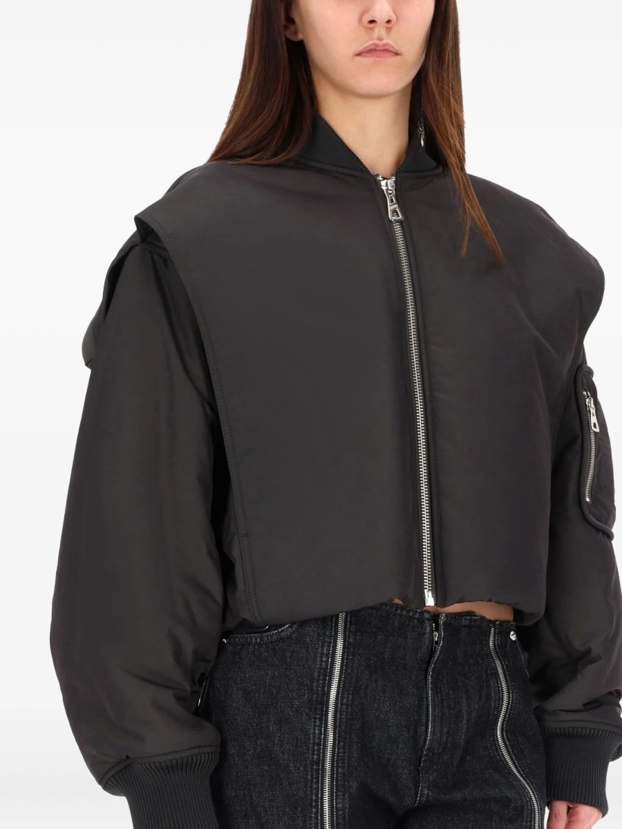 Bomber jacket Jean Paul Gaultier gri - Img 3
