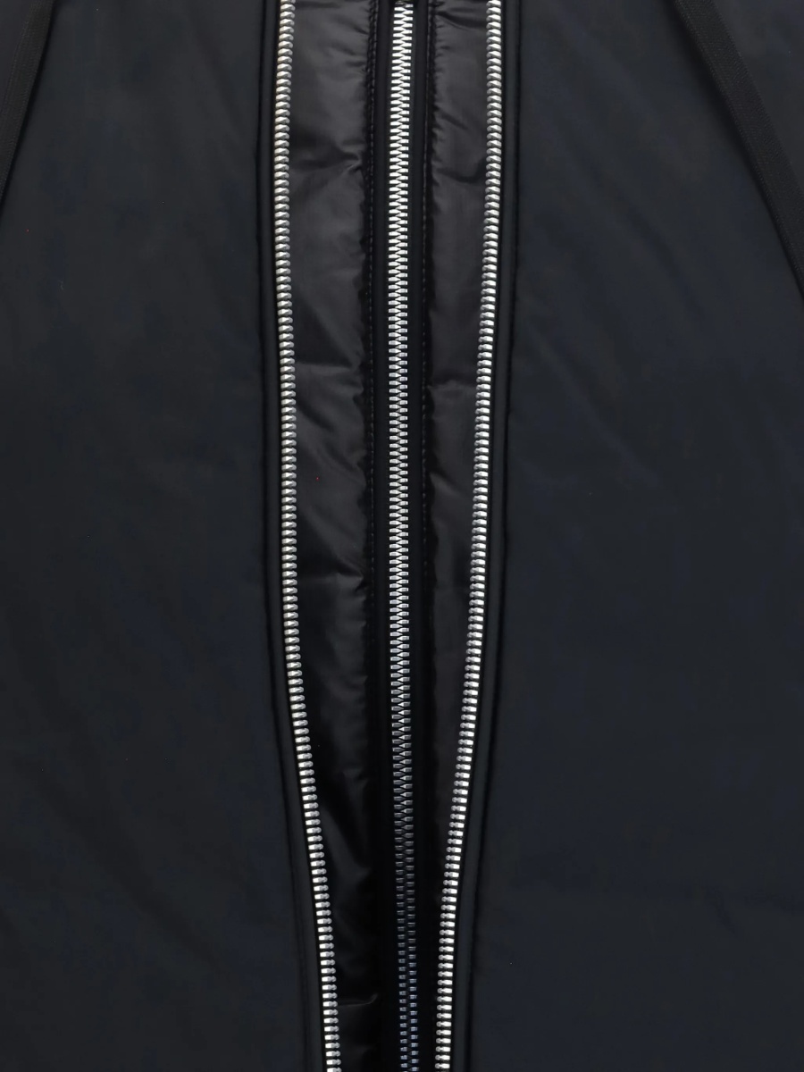 Bomber jacket Moose Knuckles neagra din pene si nylon - Img 3