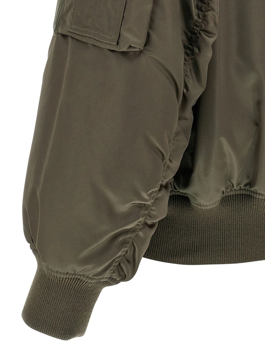 Bomber jacket Saint Laurent verde - Img 4
